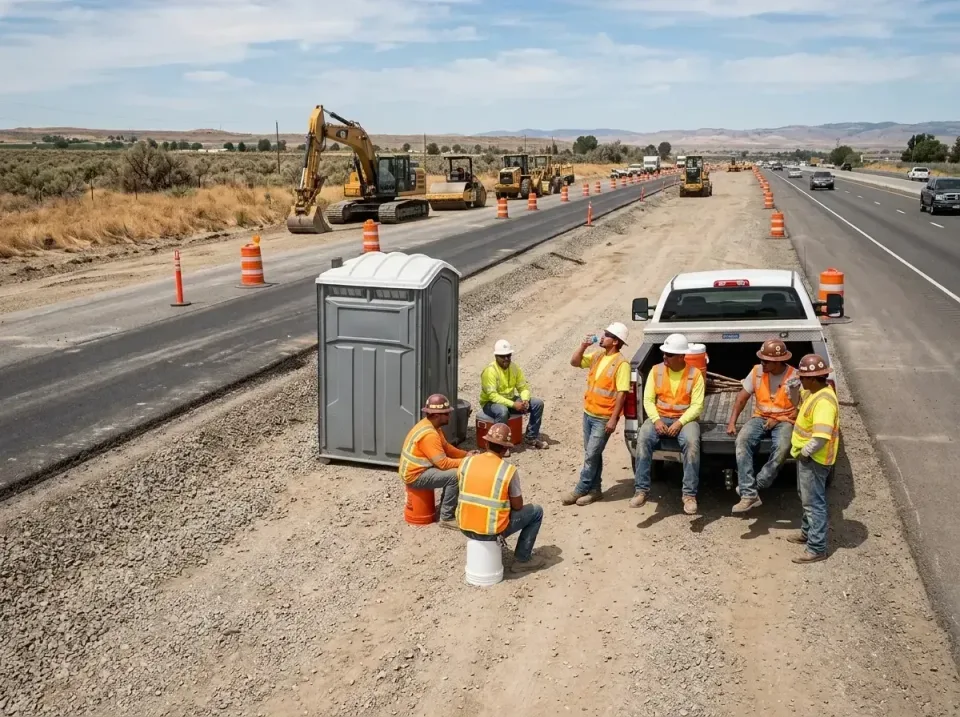highway-road-construction-crew-007 — frequently asked questions, Porta Potty and Restroom Rentals in Fairview, CA